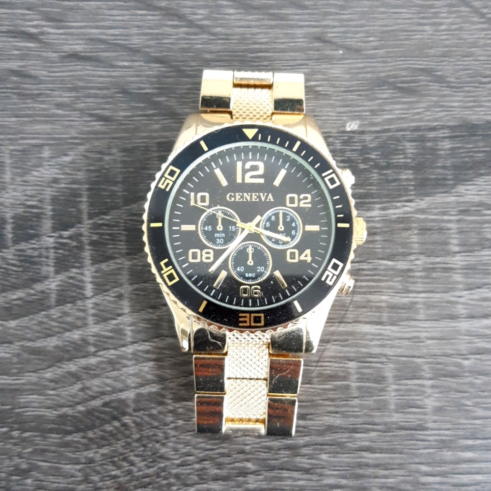 Geneva - Gold Watch Mens